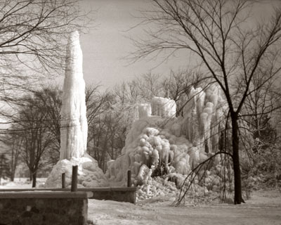 Detroit's Belle Isle Ice Sculpture  C.