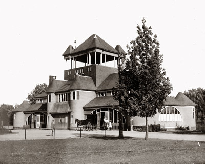 Detroit's Belle Isle Skate Pavillion C.