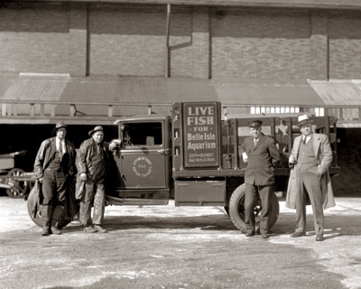 Detroit's Belle Isle Aquarium Truck C.