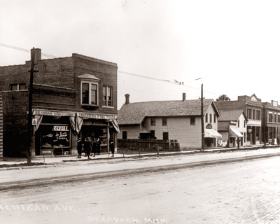 Dearborn Ice Cream Store C. 1920