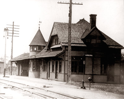 Dearborn Train Depot C. 1891