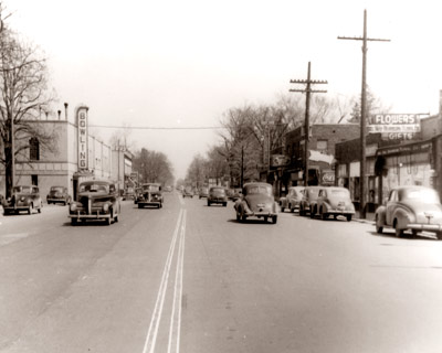 East Dearborn's Michigan Avenue C. 1944