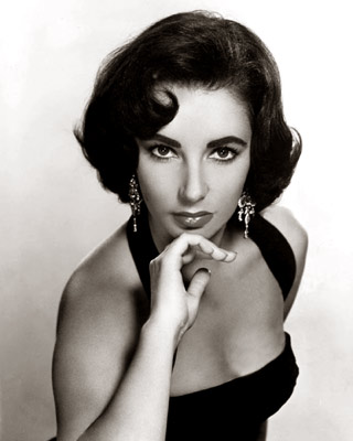 Publicity Photo Of Elizabeth Taylor  C. 1958