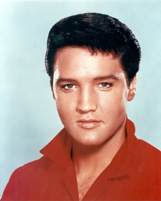 Portrait Of Elvis Presley In Color  C. 1962