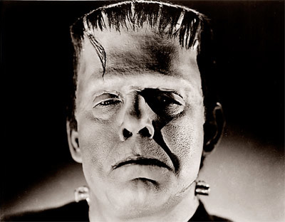 Boris Karloff As Frankenstein  C. 1938