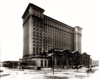 Michigan Central Train Station (Front)  C. 1918