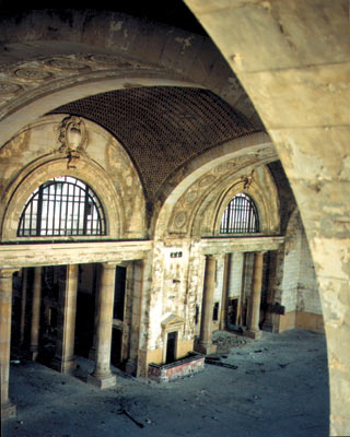 MCRR Train Station Color Interior C. 1994