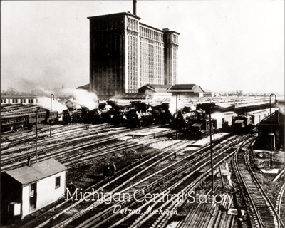 MCRR Train Station Rail Yard C. 1949