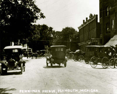 Plymouth's Penniman Avenue C. 1920