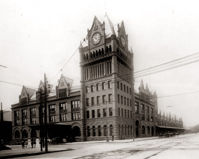 Michigan's Union Depot C. 1890