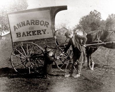 Huron Street Ann Arbor C. 1900