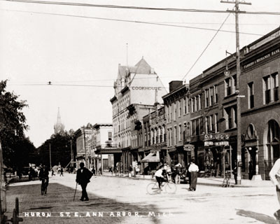 Huron Street Ann Arbor C. 1900