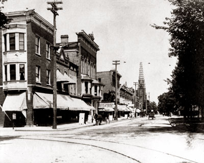 Huron Street Ann Arbor C. 1900