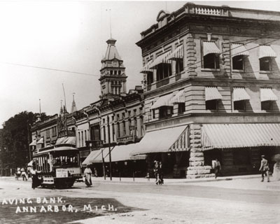 Huron Street Ann Arbor C. 1900