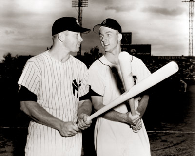 Al Kaline And Mickey Mantel C.