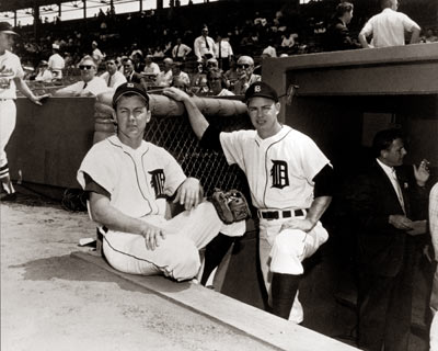 Detroit Tigers Al Kaline & Norm Cash C.