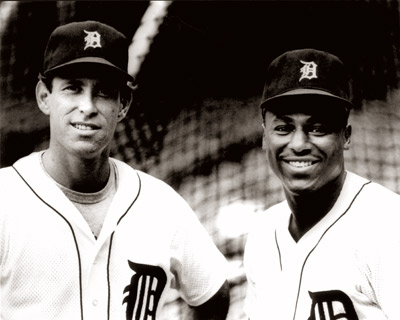 Detroit Tigers Allan Trammell & Lou Whitaker C.