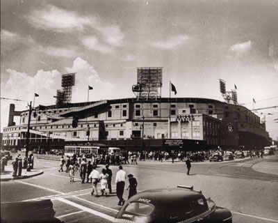 Detroit Tigers Briggs Stadium C. 1950