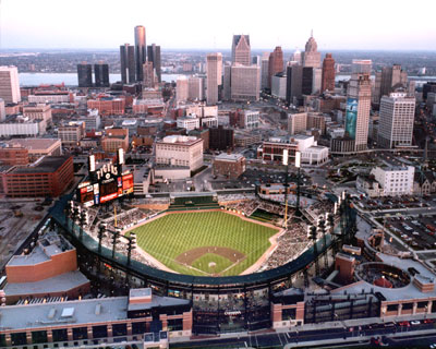 Detroit Tigers Comerica Park  C. 2000