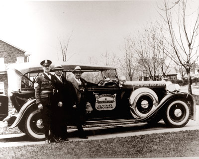 Dearborn Police Radio Car C. 1938