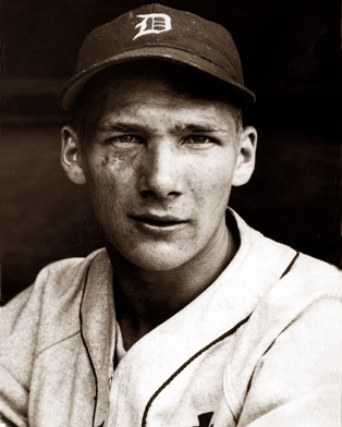 Detroit Tigers Rookie Harold Newhauser C. 1940