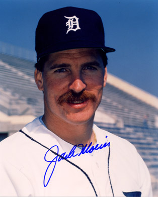 Detroit Tigers Jack Morris Autographed C.