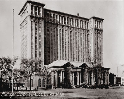 Michigan Central Train Station C. 1949