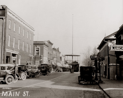 Northville's Main Street  C. 1919