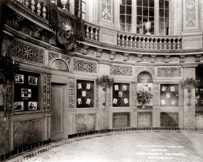 Detroit's Riviera Theatre Interior  C.