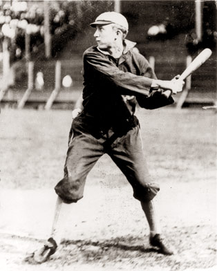 Detroit Tigers Ty Cobb 1st At Bat C. 1905