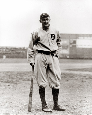 Detroit Tigers Ty Cobb Standing C. 