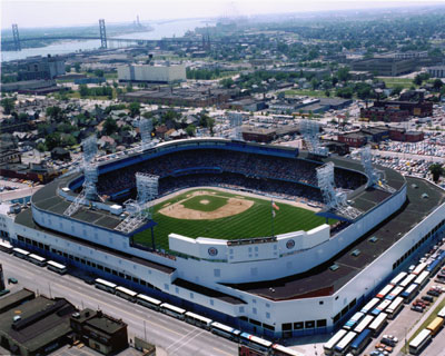 Detroit Tigers Stadium C. 1984