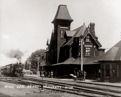 MI Central Train Station Ypsilanti C.